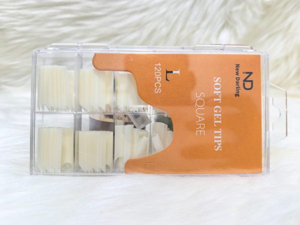 Nails/Soft gel tips(square)