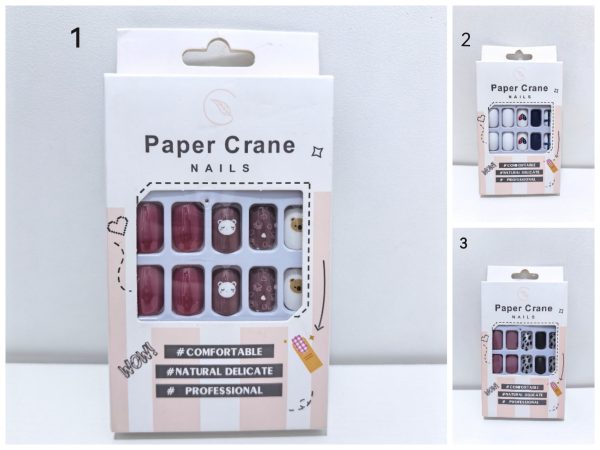 PAPAER CRANE NAILS - Image 2