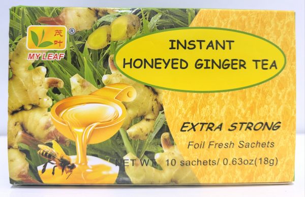 Instant honeyed ginger tea