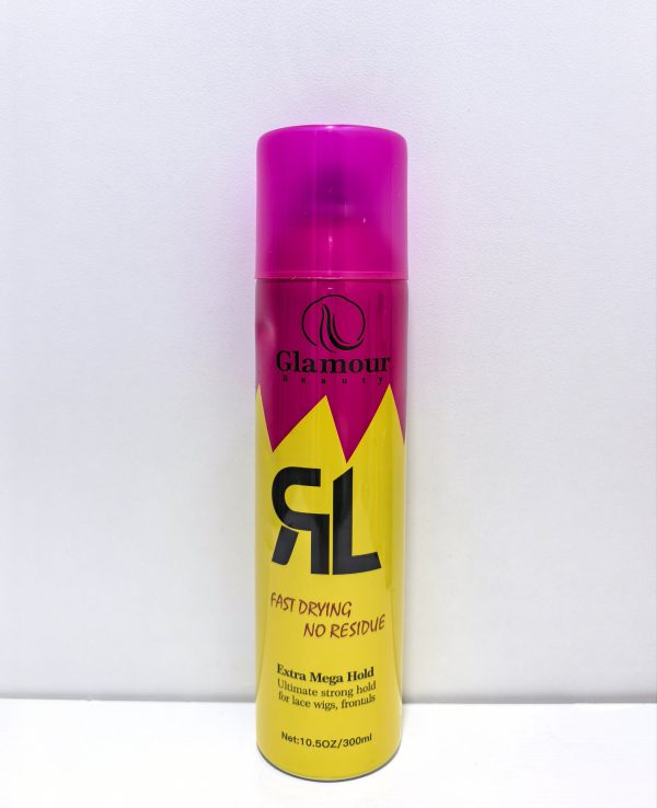 Glamour Frontal Lace Wig Freezing Glued Spray Extra Mega Hold 300ml