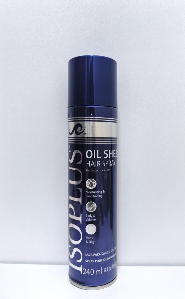 ISOPLUS OIL SHEEN HAIR SPRAY 275ML