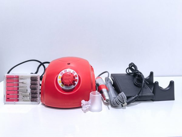 Manicure Pedicure Electric Drill File Nail Art Pen Machine Set - Image 2