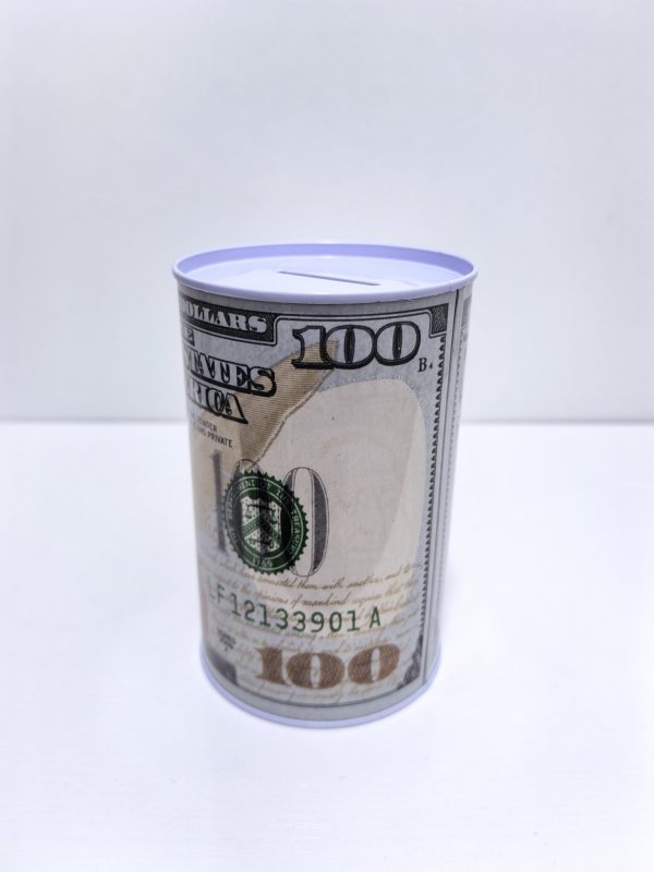METAL COIN MONEY BANK - S