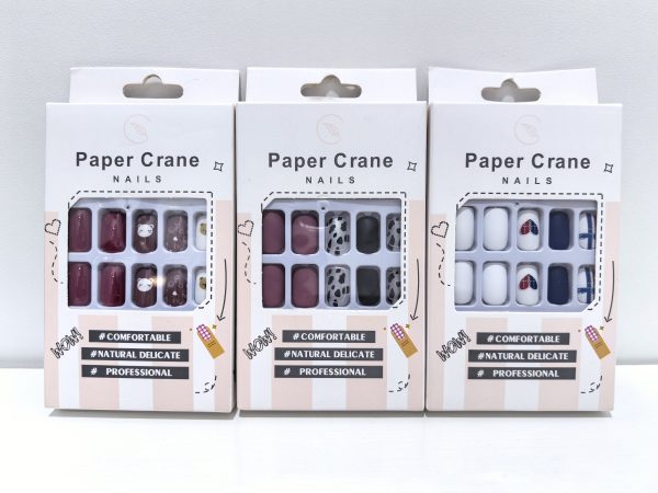 PAPAER CRANE NAILS