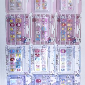 MERRY COLOUR NAILS 12PCS – KIDS