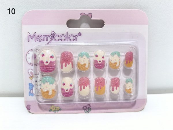 MERRY COLOUR NAILS 12PCS - KIDS - Image 11