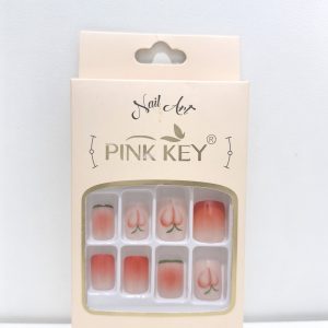 PINK KEY NAILS