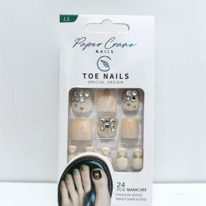 PAPER CRANE STYLISH TOE NAILS