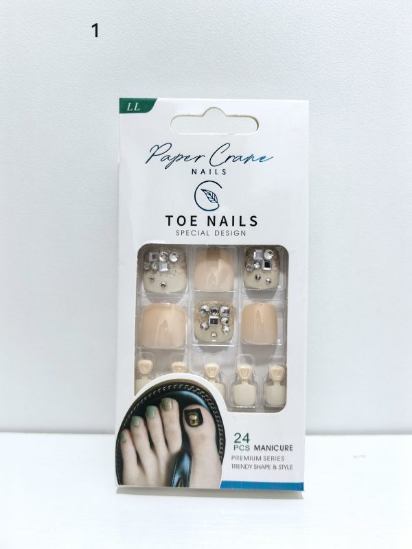 PAPER CRANE STYLISH TOE NAILS - Image 2