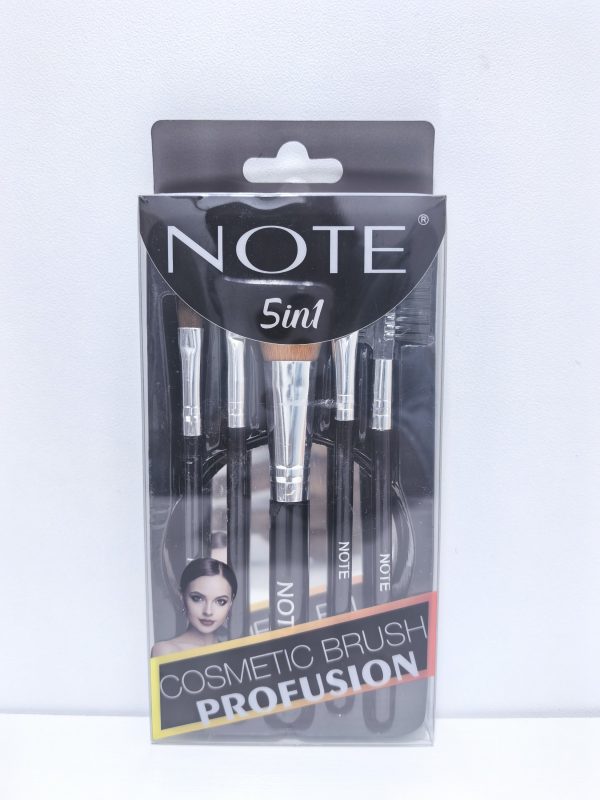 NOTE FACE BRUSH 5PCS
