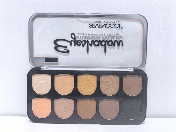 SEVENCOOL 10 SHADES EYESHADOW no1