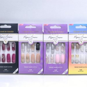 TRENDY STYLED PAPER CRANE NAILS
