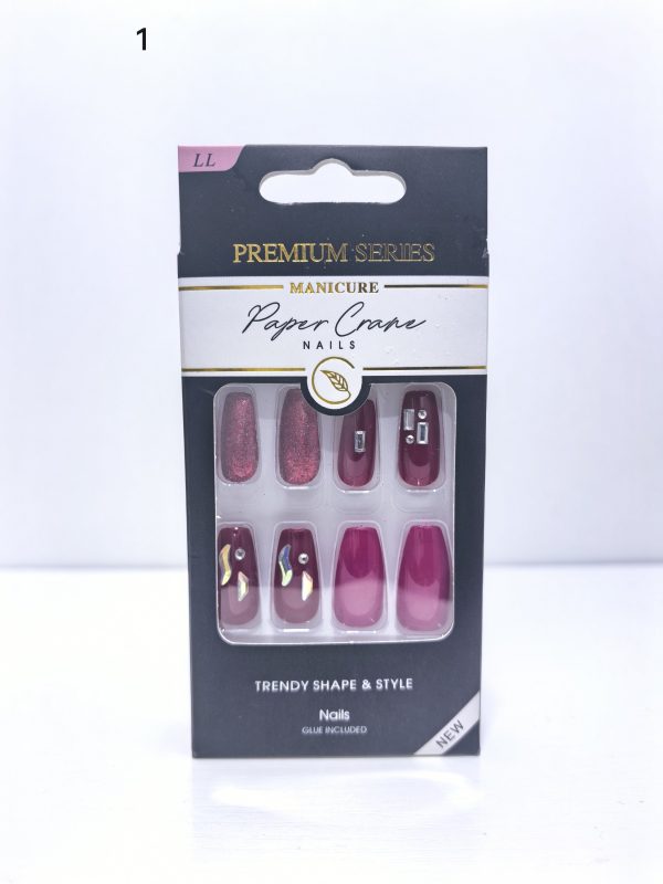 TRENDY STYLED PAPER CRANE NAILS - Image 2