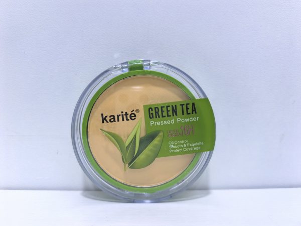 KARITE - GREEN TEA PRESSED POWDER no1