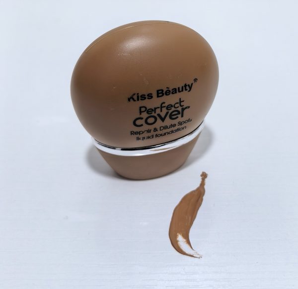 KISS BEAUTY PERFECT COVER LIQUID FOUNDATION no1