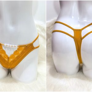 YELLOW THONG