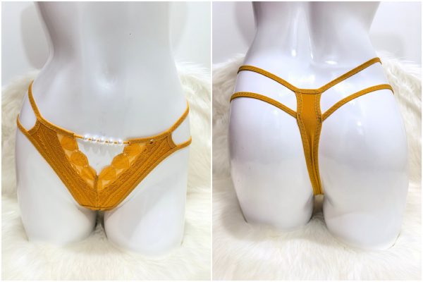 YELLOW THONG