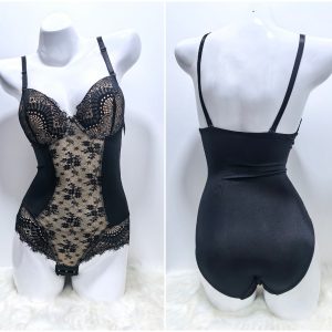 SEXY BLACK/BEIGE LINGERIE