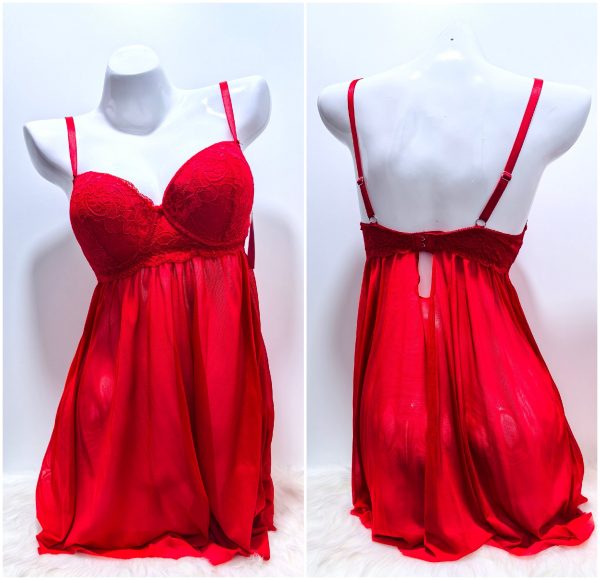 SEXY RED LINGERIE