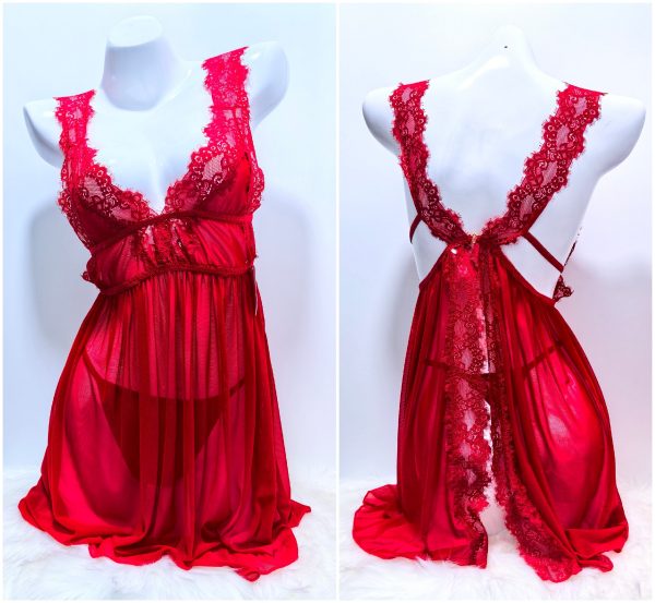SEXY RED LINGERIE
