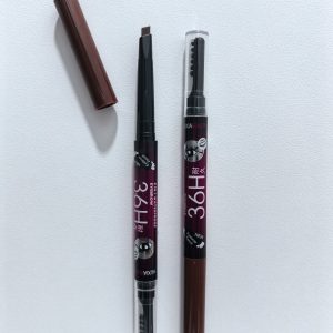 HUXIA BEAUTY 2 IN 1 WATERPROOF EYEBROW PENCIL