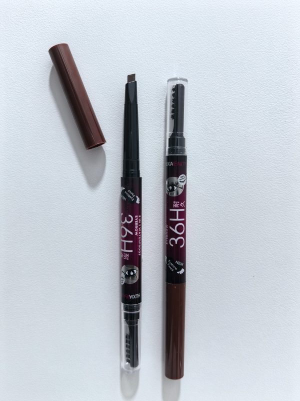 HUXIA BEAUTY 2 IN 1 WATERPROOF EYEBROW PENCIL