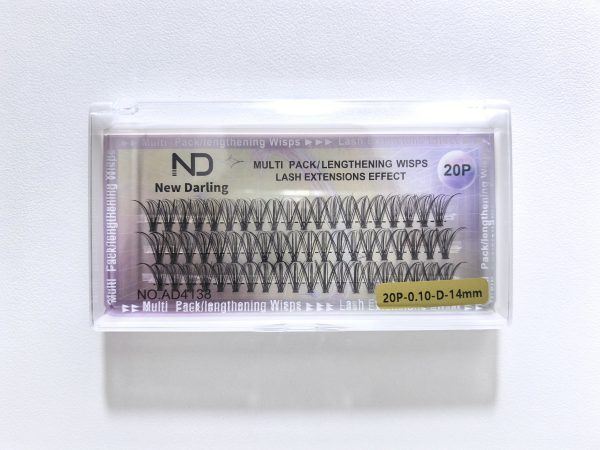 NEW DARLING - 20P INDIVIDUAL LASHES 20P-0.10-D-14mm