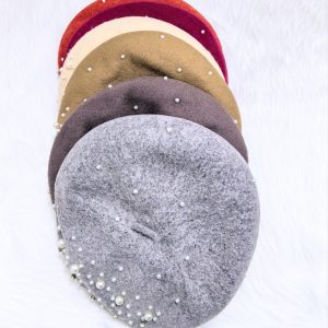 PEARL BEAD BERET