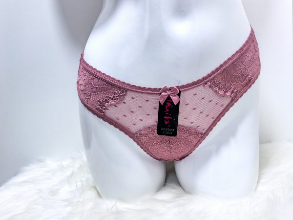 WOMENS’ PINK LACE UNDERWEAR