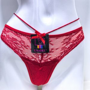 SEXY RED LACE G-STRING UNDERWEAR
