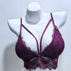 MAROON WIRELESS BRA