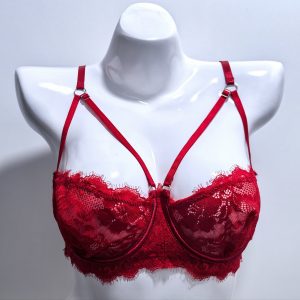 SEXY RED NON-PADDED BRA