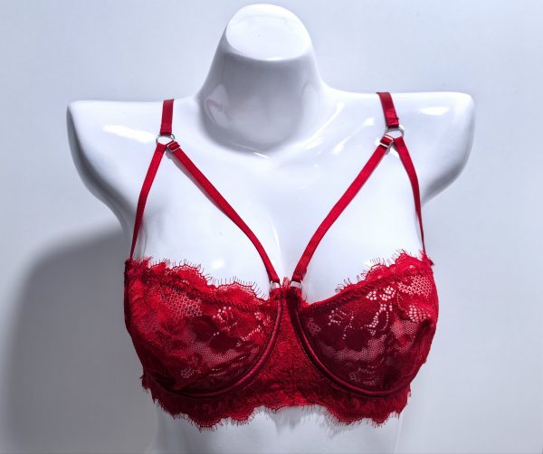 SEXY RED NON-PADDED BRA
