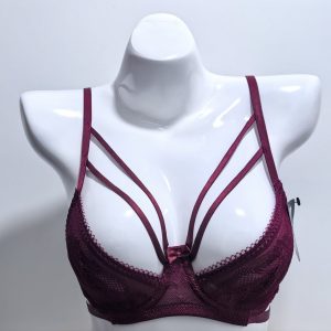 SEXY MAROON NON-PADDED BRA