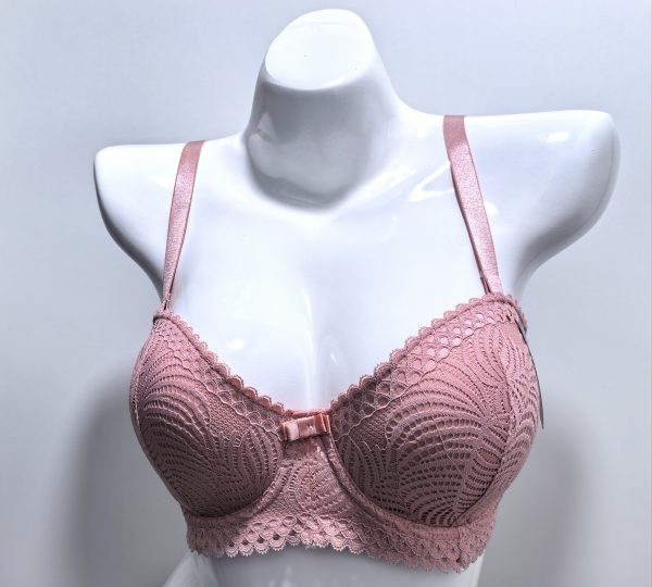 PINK LACE BRA