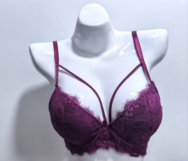 SEXY MAROON FULL-CUP BRA