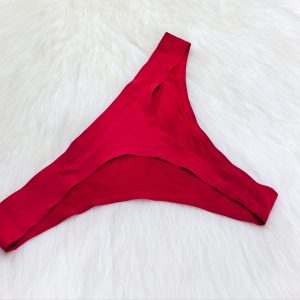RED WOMEN’S SOFT FIT THONG