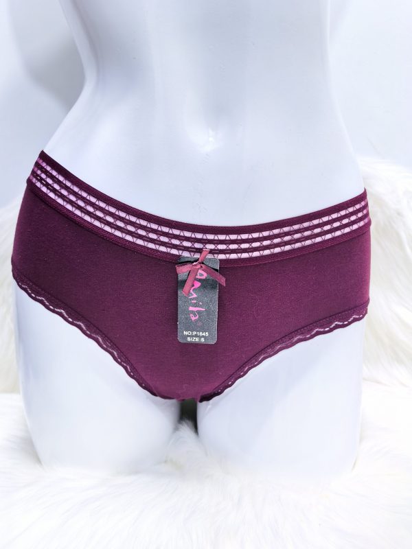 WOMEN'S MAROON UNDERWEAR