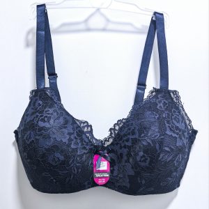 NAVY FLORAL BRA
