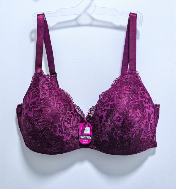MAROON BRA