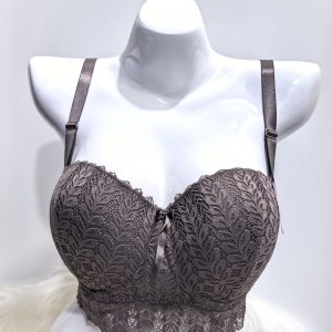 BROWN LACE BRA