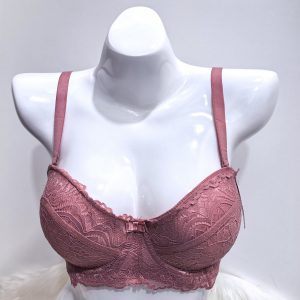 PINK LACE BRA
