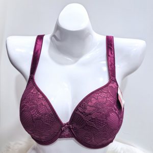 MAROON BRA