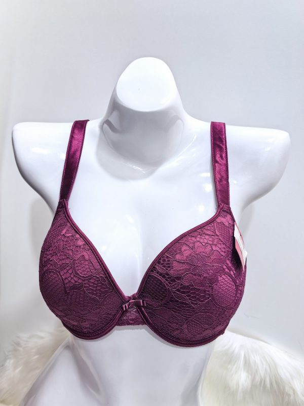 MAROON BRA