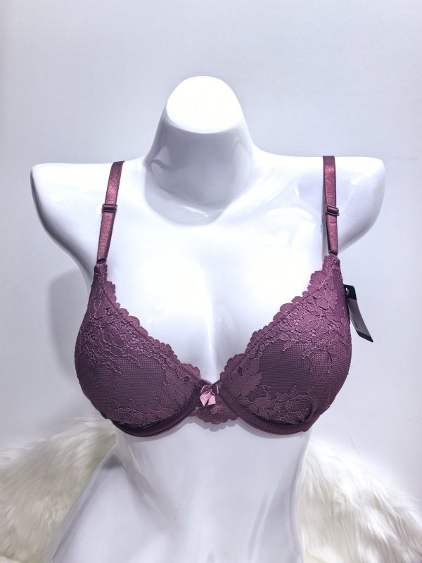 PINK LACE BRA