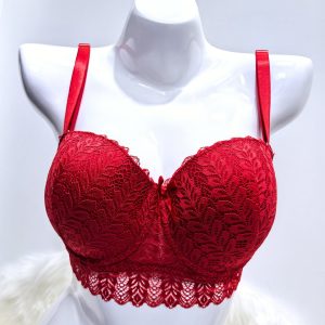 RED LACE BRA