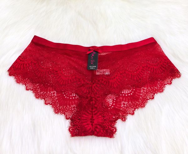 RED LACE UNDERWEAR