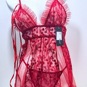 SEXY RED LINGERIE