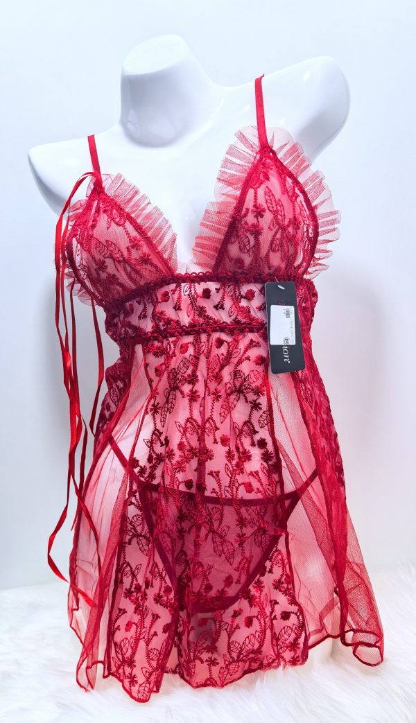 SEXY RED LINGERIE