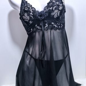 SEXY BLACK LINGERIE